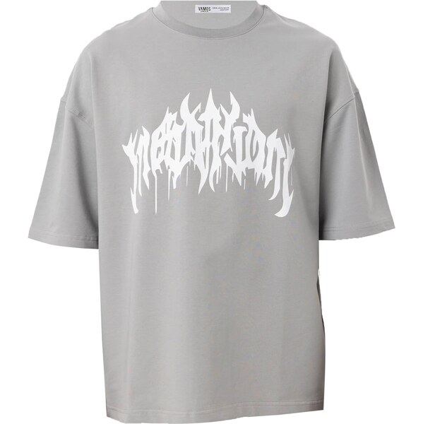 VAMOS CLO Tričko sivá / biela 62053082