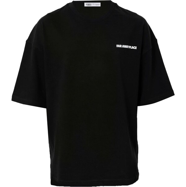 VAMOS CLO Tričko fialová / čierna / biela 62053108