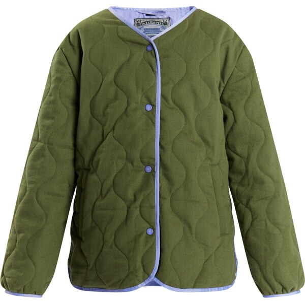 DREIMASTER Prechodná bunda modrá / olivová 61983692