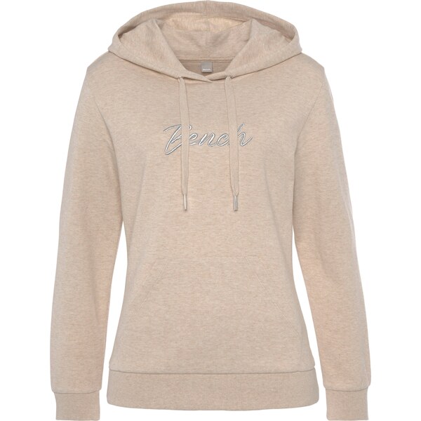 BENCH Mikina béžová melírovaná 62315234