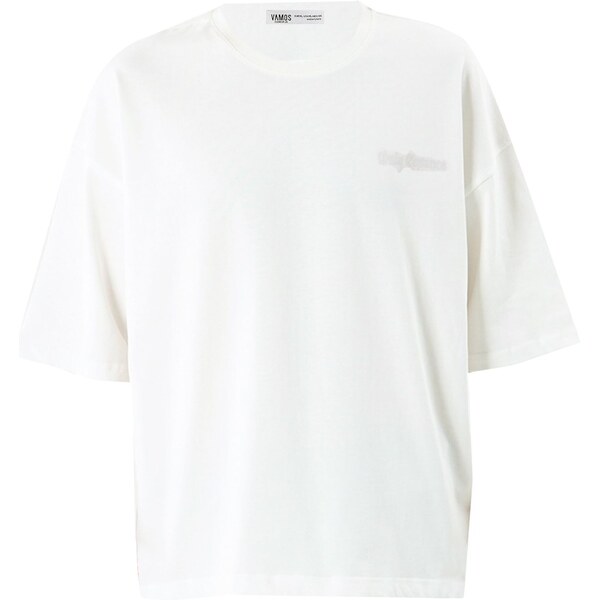 VAMOS CLO Tričko šedobiela 62053248