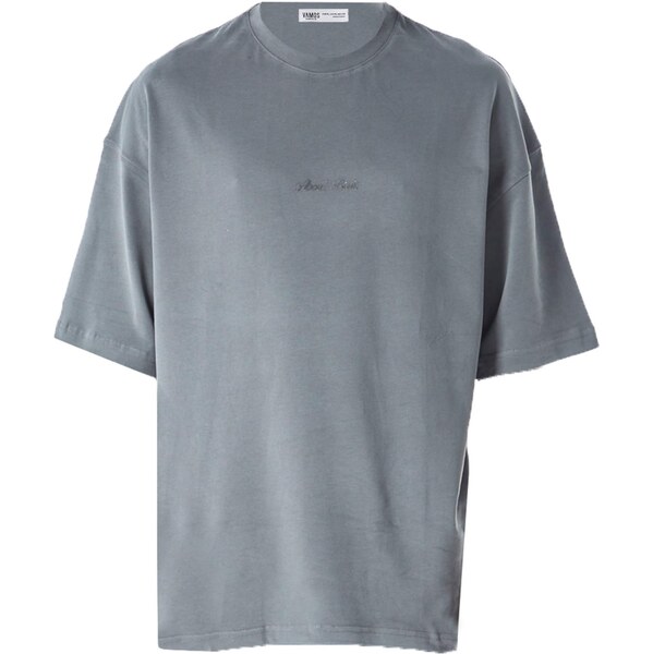 VAMOS CLO Tričko azúrová / sivá / trávovo zelená / čierna 62053310