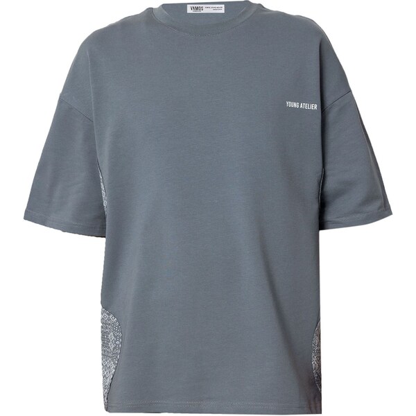 VAMOS CLO Tričko sivá / biela 62053320