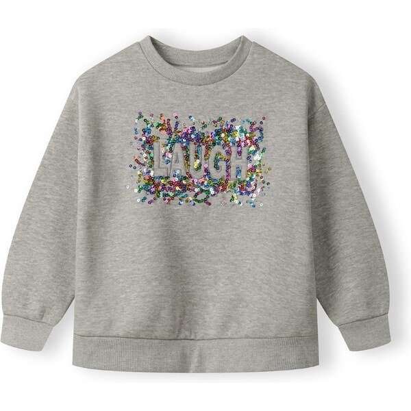 MINOTI Mikina sivá melírovaná / zmiešané farby 62840864