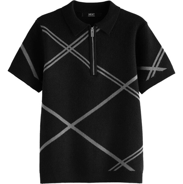 Next Tričko sivá / čierna 62072543