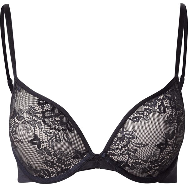 Hunkemöller Podprsenka Lea tmelová / čierna 62174925