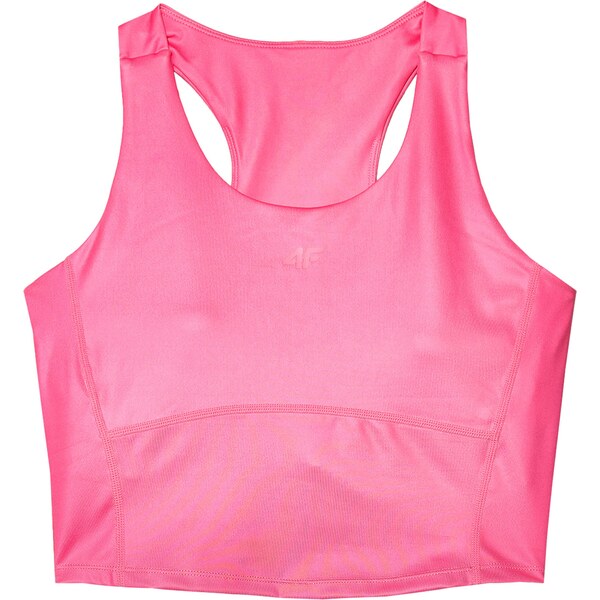 4F Športový top svetloružová 62847052