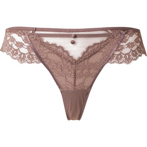 Hunkemöller Tangá Daisy hnedá 66479057