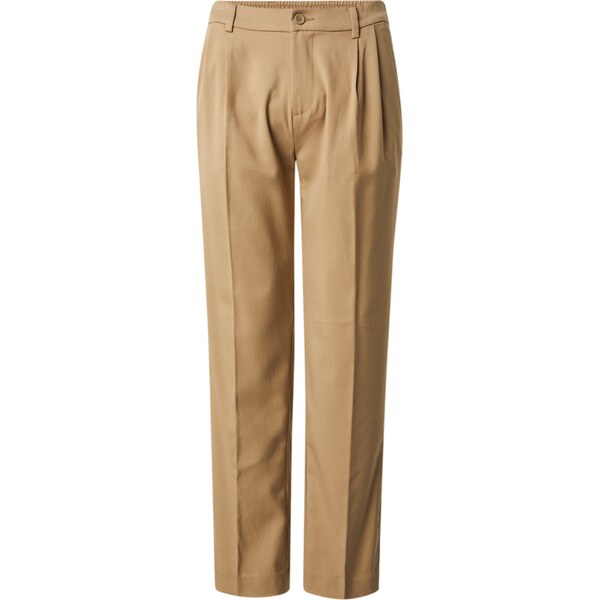 JACK & JONES Plisované nohavice JPSTKarl Julian farba ťavej srsti 63155034