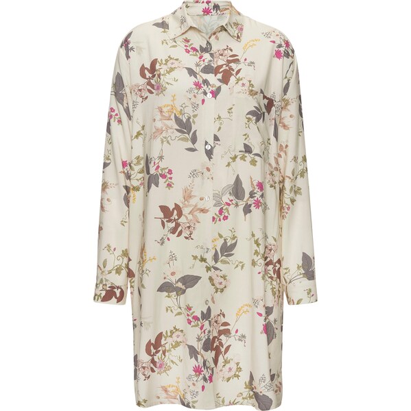 LASCANA Nočná košieľka piesková / tmavohnedá / kiwi / ružová 62780965