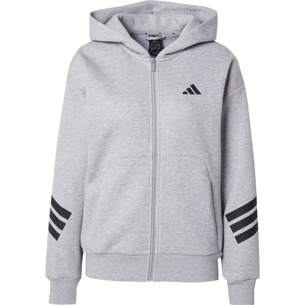 ADIDAS SPORTSWEAR Športová mikina so zipsom Future Icons sivá 61974398