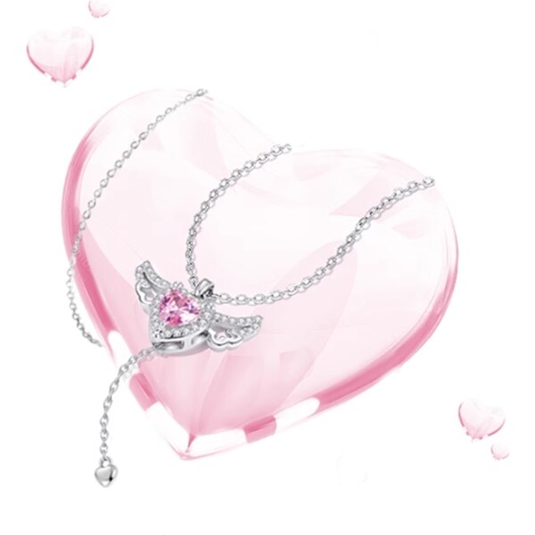 SWAROVSKI Elements Swarovski e. jemný náhrdelník Cupid, srdce sen6190 61958435