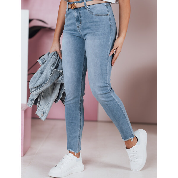 BASIC Dámske skinny rifle s vysokým pásom OLAVI UY2379 61959015