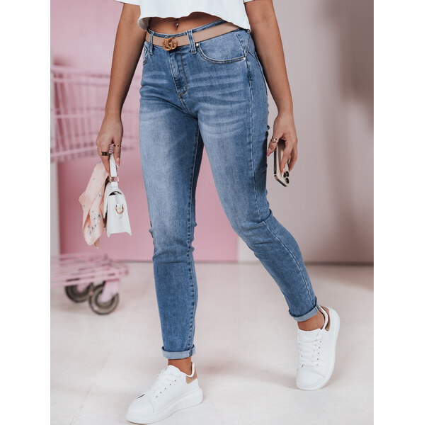 BASIC Dámske džínsy do pása BLUEFORM UY2376 61959016