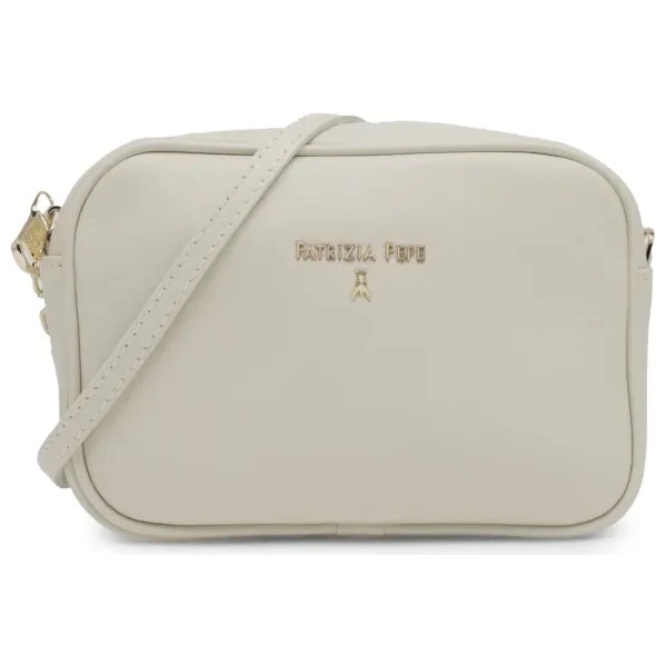 Patrizia Pepe Kožená crossbody kabelka 52564898