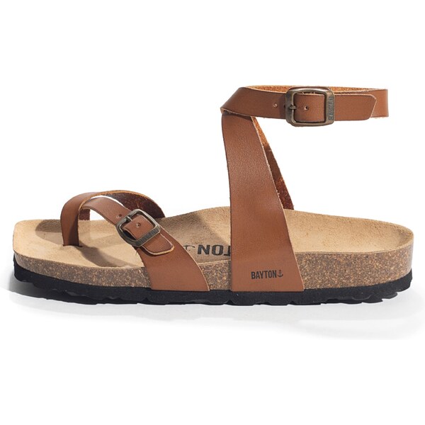 Bayton Remienkové sandále SWAN svetlohnedá 63134715