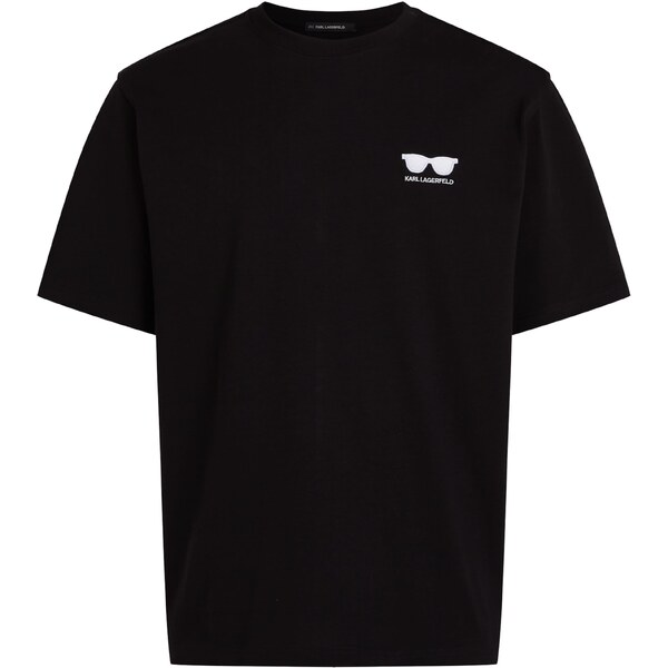 Karl Lagerfeld Tričko čierna / biela 61984900