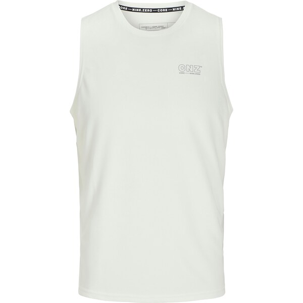 JACK & JONES Tričko JCOCnz sivá / biela 61964666