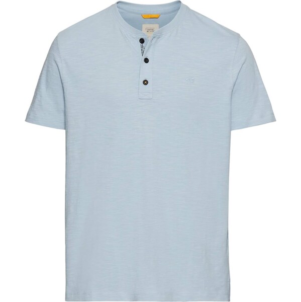 CAMEL ACTIVE Tričko Henley modrosivá 61964734