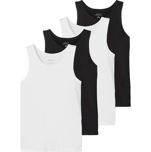 NAME IT Tielko čierna / biela 61964741