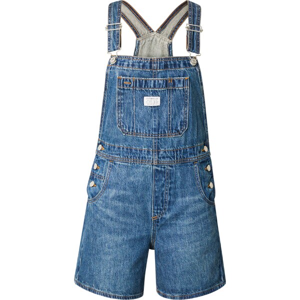LEVIS Rifle na traky Utility Shortall modrá denim 61964279