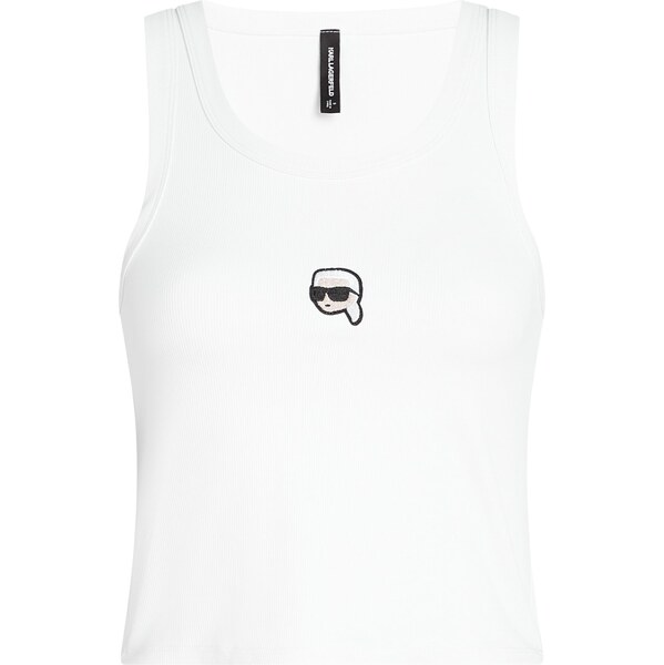 Karl Lagerfeld Tričká na spanie béžová / čierna / biela 61964394