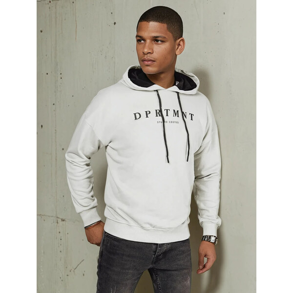 Pánska mikina s potlačou Farba čierna DSTREET BX5676 65827027