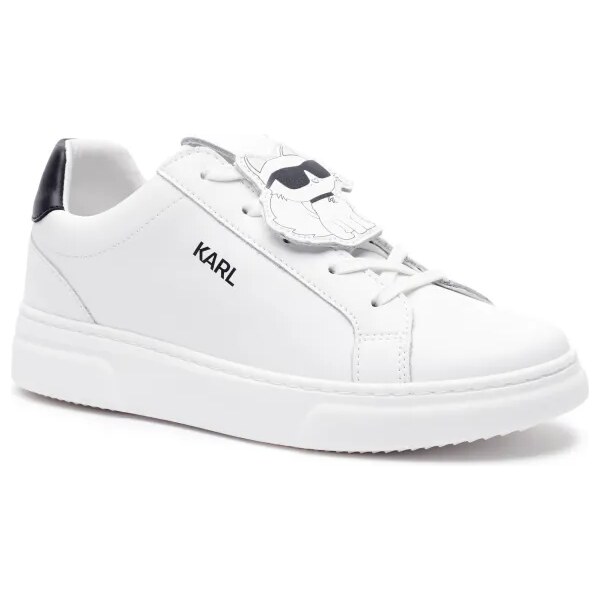 Karl Lagerfeld Kids Kožené sneakersy 61958667