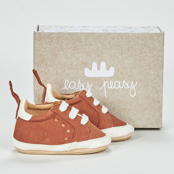 Easy Peasy Detské papuče MY BLUBLU BASKET LACET Easy Peasy 62501740