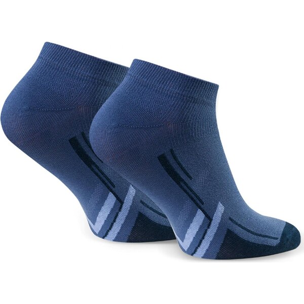 BASIC Modré pánske športové členkové ponožky * Art. 101 TB105, JEANS 61971508