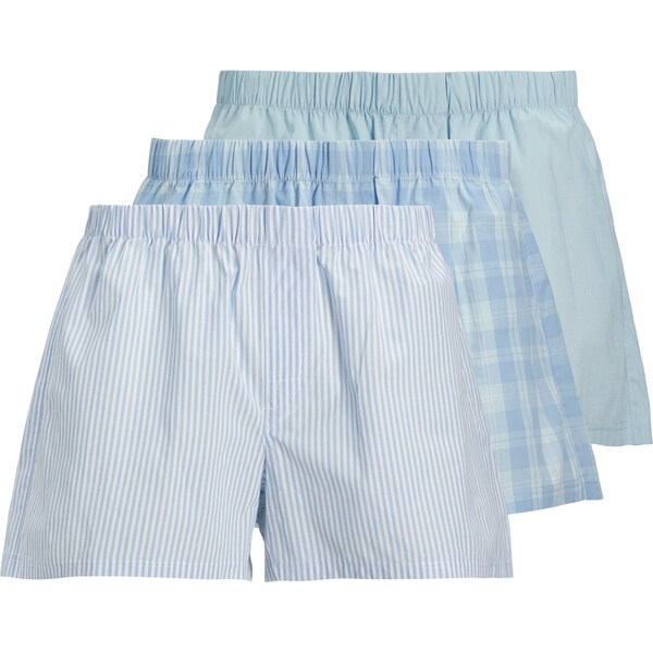 JACK & JONES Boxerky JACMilano opálová / svetlomodrá / biela 61974104
