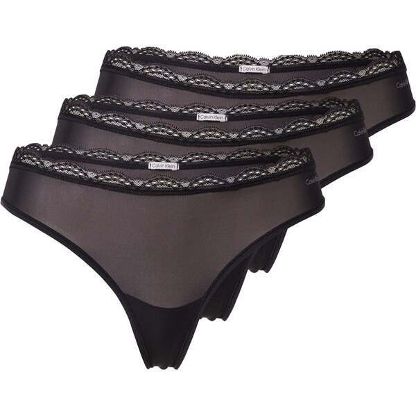 Calvin Klein Underwear Tangá čierna 61975078