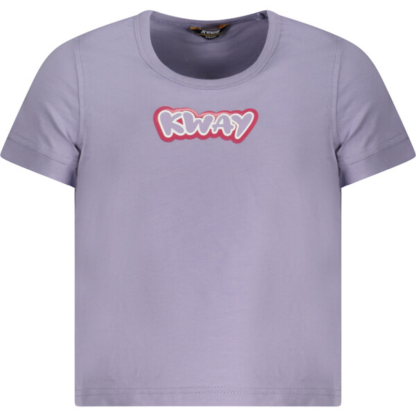 Dievčenské tričko K-WAY fialové 64707821