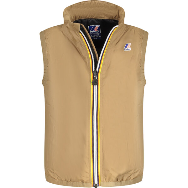 Detská hnedá vesta K-WAY 64711071