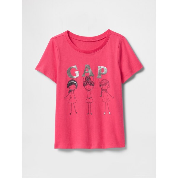 GAP Baby T-shirt with logo - Girls 64669171