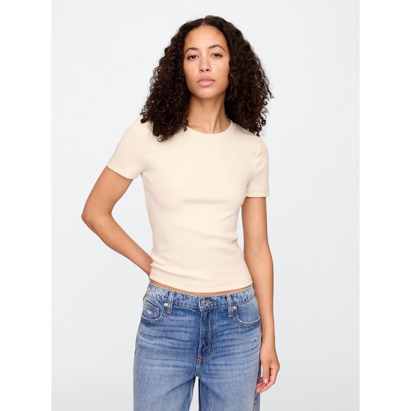 GAP Dámske Crop tričko s logom 637782-06 66266116