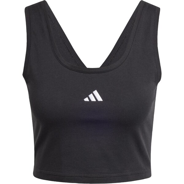 ADIDAS SPORTSWEAR Športový top Essentials čierna / biela 62863236