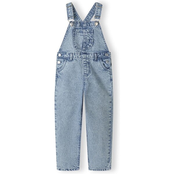 MINOTI Nohavice na traky modrá denim 61983820