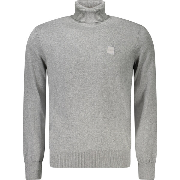 Pánsky sveter HUGO BOSS šedý 64707997