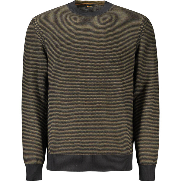 Pánsky sveter HUGO BOSS čierny 64709078