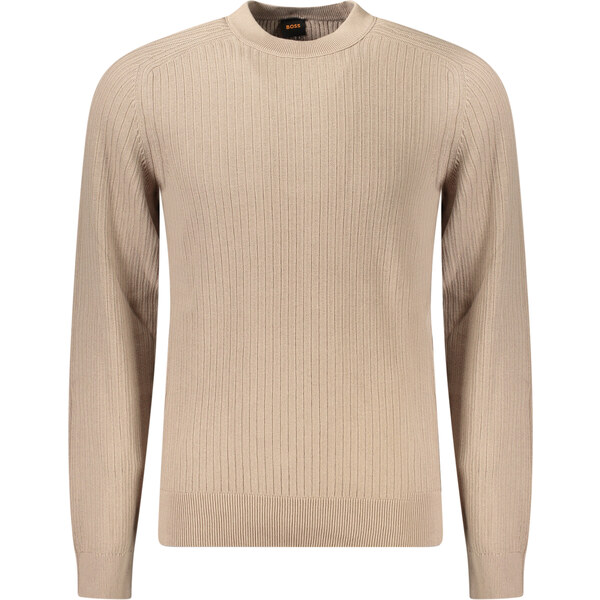 Pánsky béžový sveter HUGO BOSS 64704958