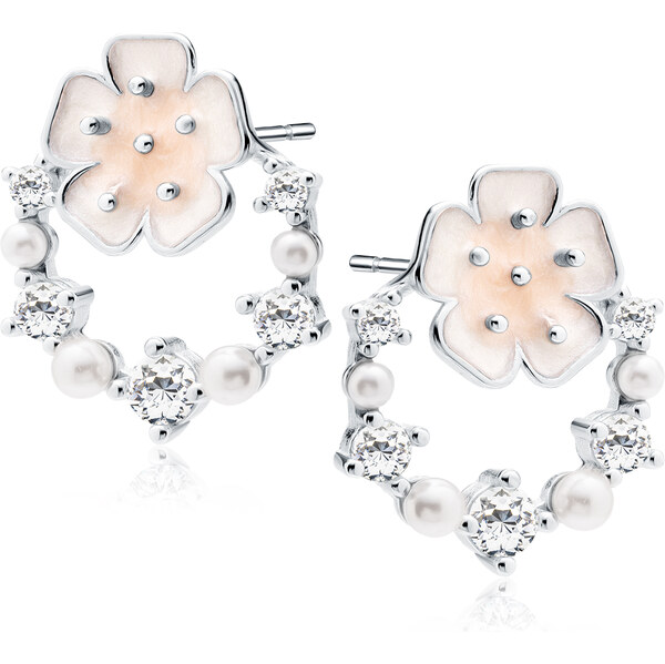 Olivie Stříbrné KVĚTINOVÉ KRUHY 9422 64818309