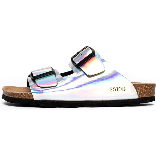 Bayton Papuče Atlas strieborná 62239620