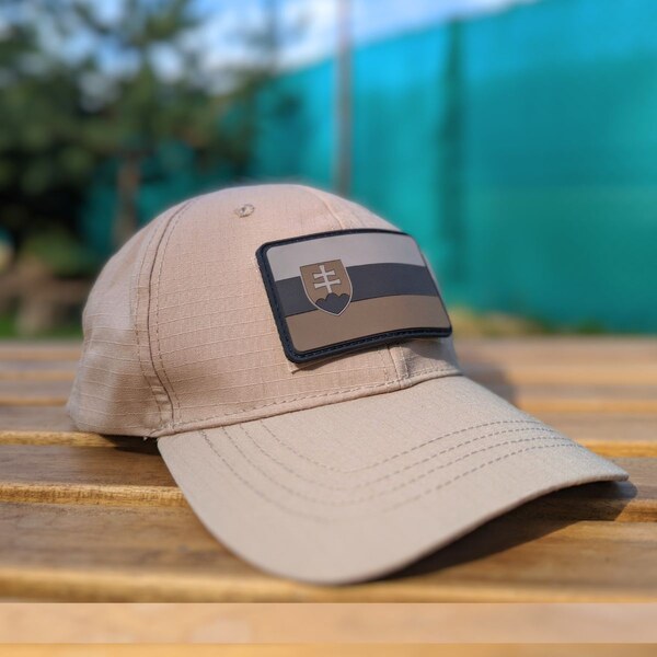 ARESWER Šiltovka R/S Tactical + Nášivka Patch SVK Vlajka khaki 61996414