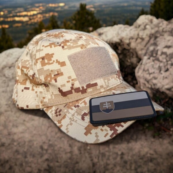 ARESWER Šiltovka R/S Tactical + Nášivka Patch SVK Vlajka digital 61996420