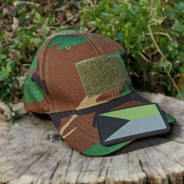 ARESWER Šiltovka R/S Tactical + Nášivka Patch ČR Vlajka woodland 61996429