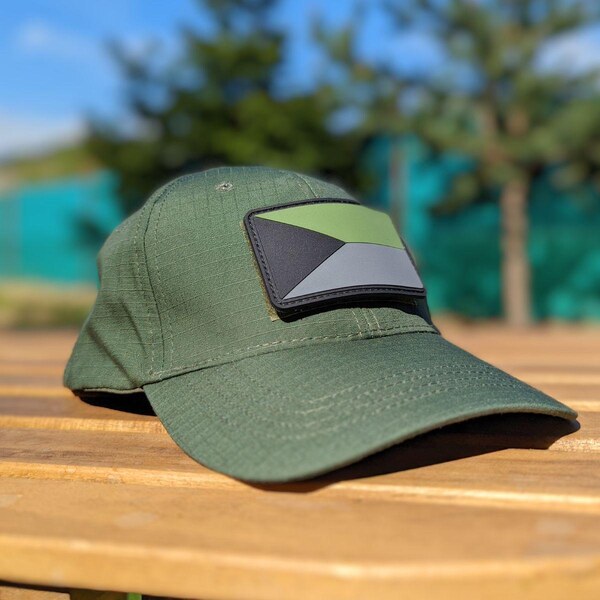 ARESWER Šiltovka R/S Tactical + Nášivka Patch ČR Vlajka olive 61996430