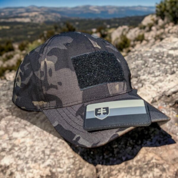 ARESWER Šiltovka R/S Tactical + Nášivka Patch SVK Vlajka MTC Black 61996423