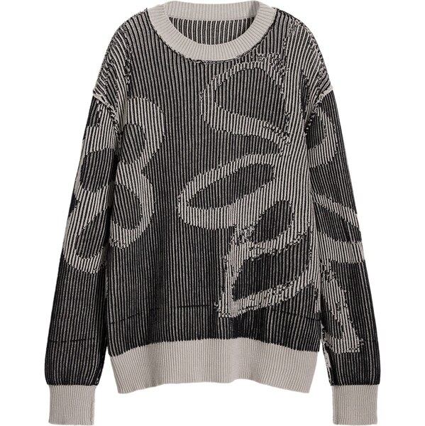 Desigual Sveter čierna / biela 62001952