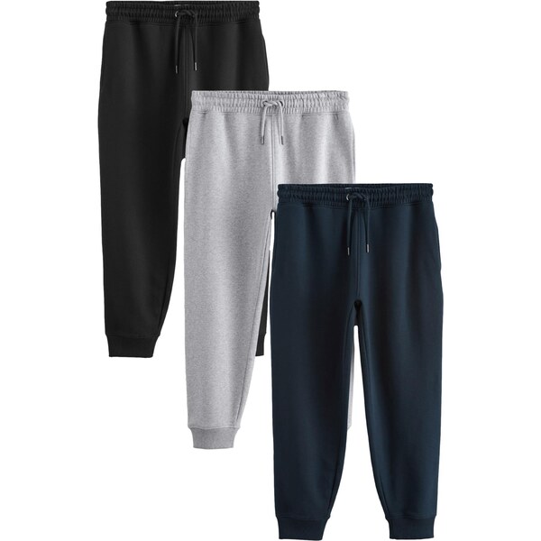 Next Nohavice námornícka modrá / sivá melírovaná / čierna 62111024